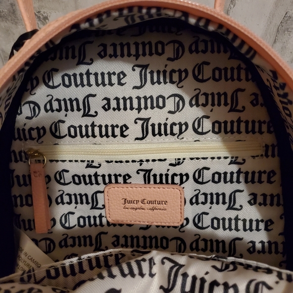 Juicy Couture Apricot Pink Heart and Soul Mini Backpack main image 5